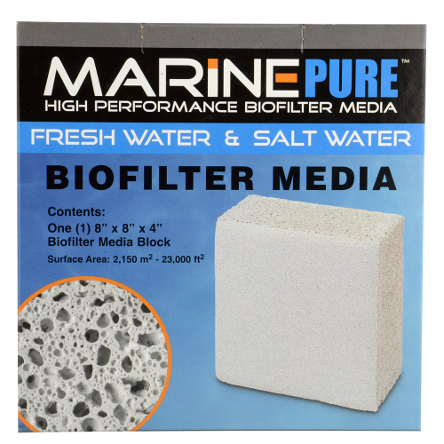 MarinePure BioFilter Media Block 8x8x4"